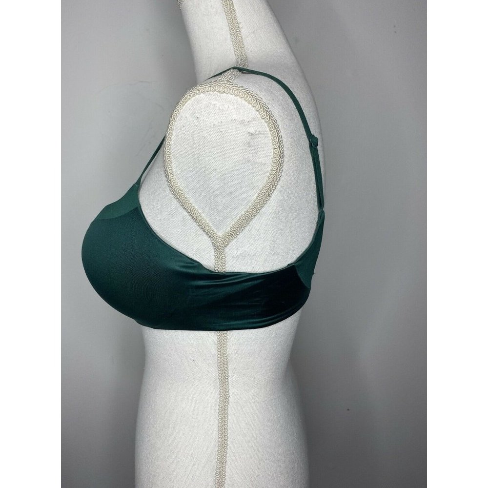 Victoria’s Secret Push-Up Pigeonnant Emerald Green Size 36B - Picture 3 of 12